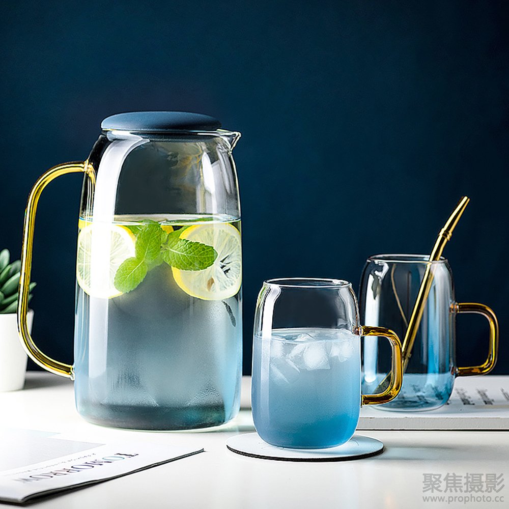台州玻璃水壶水杯茶具产品拍摄产品摄影
